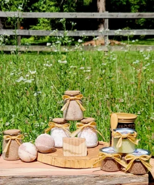 Caramel Latte scent line for the product page.