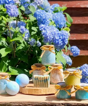 Ocean Breeze and Lily scent line for the products page.